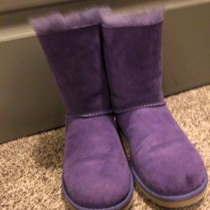 Purple UGG boots